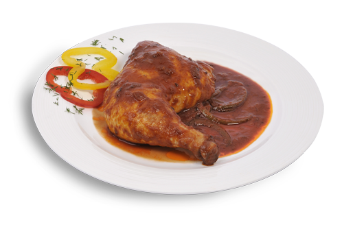 Rooster in Wine sauce