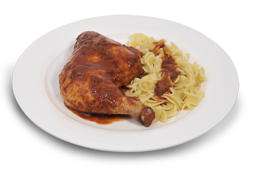 Chicken with Traditional Greek Noodles